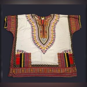 Dashiki 100% Cotton Unisex Top